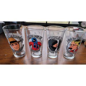 A Christmas Story Collectors Series 4 16oz. Tumbler Glasses